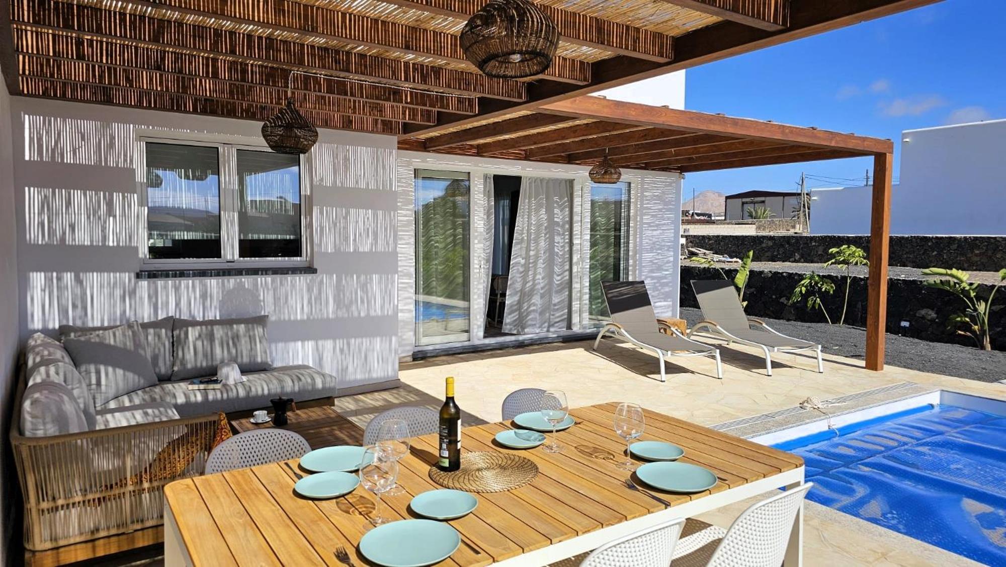 Villa Utopia Lajares Esterno foto